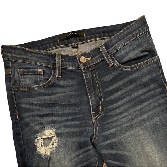 Flying Monkey Distressed Jeans ((MADE IN USA 🇺🇸)) - Picture 7 of 7